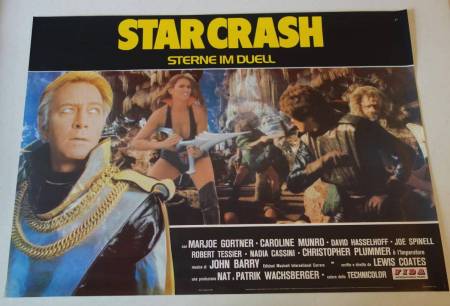 Star Crash original release german fotobusta set